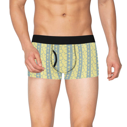 B3 Boxer Briefs- yellow pattern