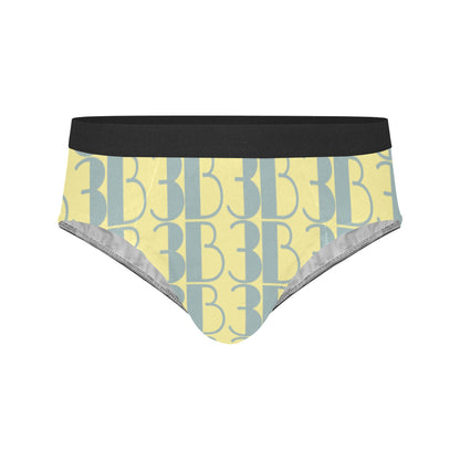 B3 Briefs- yellow pattern