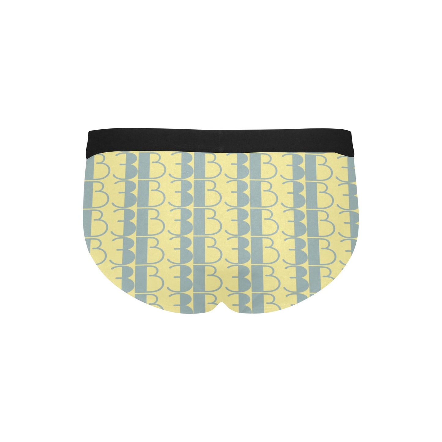 B3 Briefs- yellow pattern