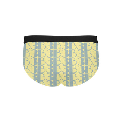 B3 Briefs- yellow pattern