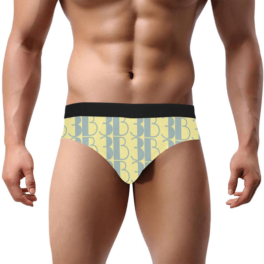 B3 Briefs- yellow pattern