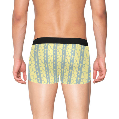 B3 Boxer Briefs- yellow pattern